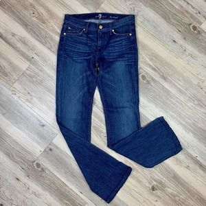 7 For All Mankind Dark Wash Bootcut Jeans | SZ 28